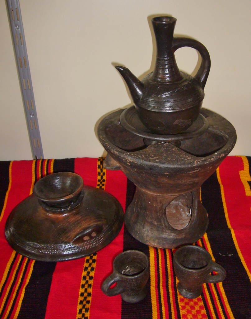 Original äthiopischer Kaffeekocher